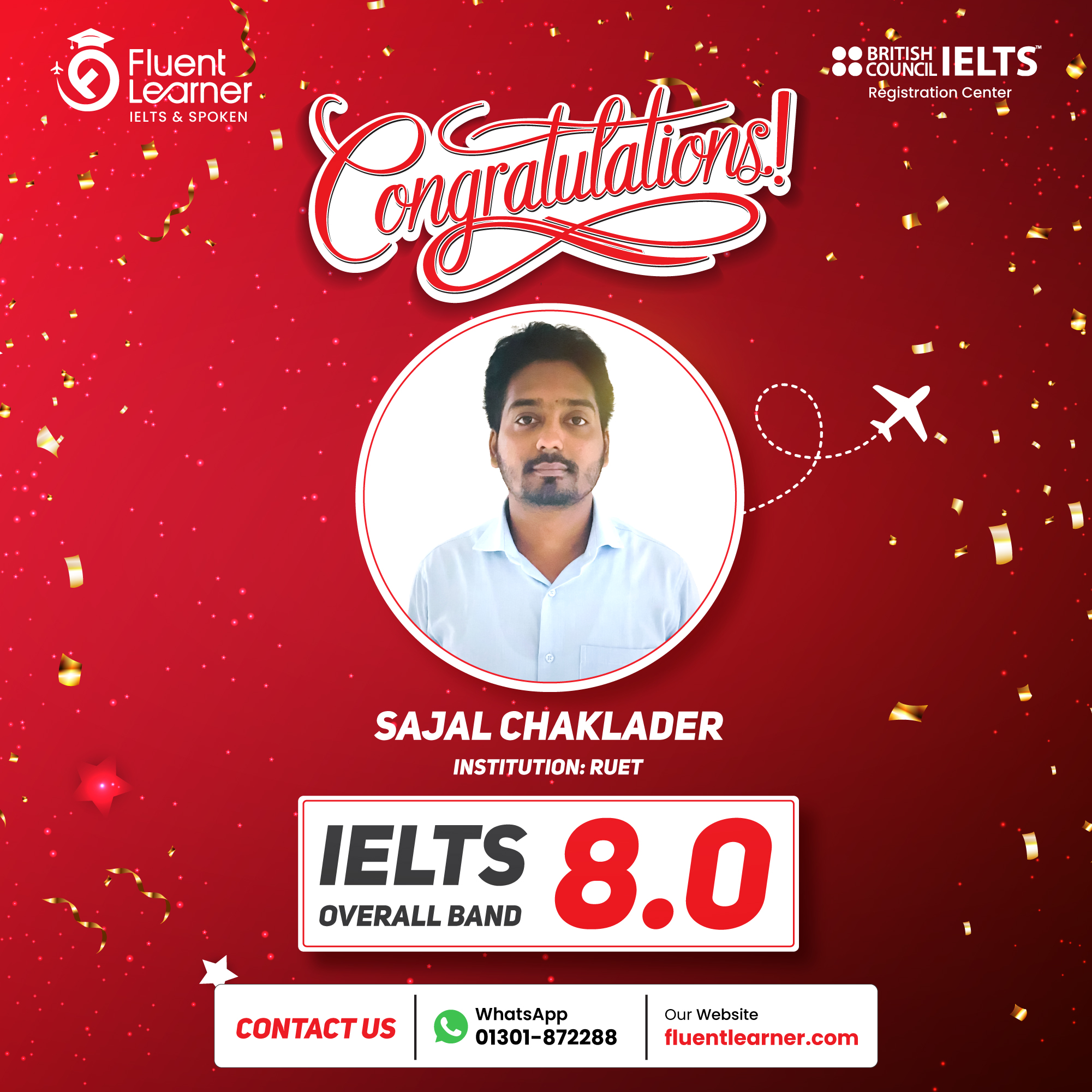 SAjal Chakladar's result